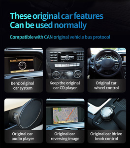 12.3 "Android 13 8 core đài phát thanh xe đa phương tiện cho Mercedes Benz ml-class w166 GL x166 ntg4.5 5.0 GPS đa phương tiện định vị xe - Product Image 5