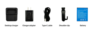 Caméra corporelle de surveillance 4G de qualité industrielle avec navigation GPS, double micro, réduction du bruit, IP66 pour la patrouille routière - Product Image 6