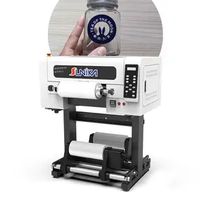 Máquina impresora de inyección de tinta Sunika de 12 pulgadas, venta al por mayor, tela baja, decoración de PVC, tinta CMYK, cabezal de impresión Epson I3200, dimensión de impresión A3