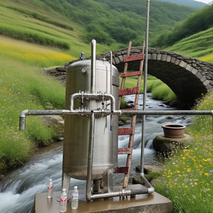 Integrated <b>Water</b> Treatment Reservoir Tank with Pump and PLC 200L/Hour Productivity 220V/380V 2-Year Warranty - Product Image 6