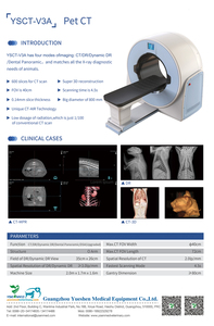 เครื่องเอกซเรย์พาโนรามาแบบไดนามิกสำหรับสัตว์ YSCT-V3A Ysenmed รุ่น O-Arm  ความเร็วสแกน 4.5 วินาที พร้อมระบบ CBCT สำหรับงานทันตกรรมสัตว์ ได้รับการรับรองมาตรฐาน CE - Product Image 2
