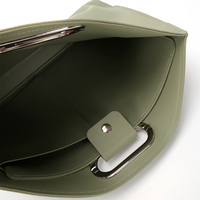 Maletín de Cuero PU de Gran Capacidad, con Logotipo Personalizado, Moderno, para Portátil, Bolso de Mano para Hombre