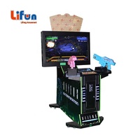 Máquina de Videojuegos de Simulación de Tiro con Pistola, Operada con Monedas, para 2 Jugadores, de Alta Calidad, Marca LIFUN, para Zonas de Entretenimiento, en Venta