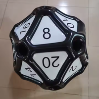 Dés gonflables géants D20 personnalisés de haute qualité Beile, modèle de dés gonflables en PVC pour jeux de fête et décoration d'événements