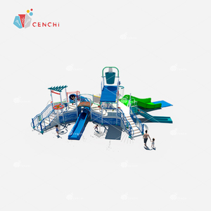Enchi-rociador <span class=keywords><strong>de</strong></span> piscina con almohadilla para salpicaduras, diseño del plan <span class=keywords><strong>de</strong></span> 2D, cuenta con parque acuático para exteriores, hotel comercial y comunitario - Product Image 5