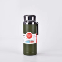 Bouteilles d'eau isothermes sous vide thermiques en acier inoxydable avec affichage intelligent de la température pour le sport motivationnel personnalisé en métal
