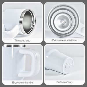 Vaso Térmico Infantil de Acero Inoxidable de 14 oz con Tapa y Pajita para Niños, Ideal para la Escuela, Sublimable, para Leche, Café o Cerveza - Product Image 4