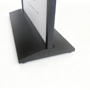 Support de sol vertical personnalisable moderne pour affichage de menu en magasin, cadre de présentation, support de poster sur piédestal, utilisation intérieure/extérieure - Product Image 5