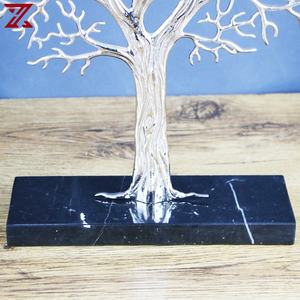 Base en marbre noir léger de haute qualité, arbre de <span class=keywords><strong>corail</strong></span>, accessoires de décoration en métal, artisanat - Product Image 6