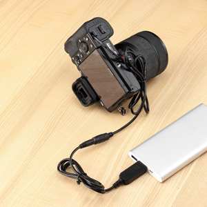 Cable de aumento USB portátil + adaptador de corriente de para <span class=keywords><strong>Sony</strong></span> 1/<span class=keywords><strong>A7IV</strong></span>-Amplificador de voltaje de 5V a 8,4 V con carga de Banco de energía - Product Image 5
