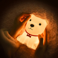 Lampe LED pour bébé Cartoon Puppy Bedroom Children Rechargeable for Dining Table Night Light Room Sleep Light