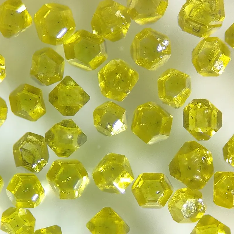 Высокопрочный синтетический алмаз D50 одиночный кристалл