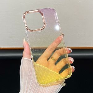 Pour <span class=keywords><strong>iphone</strong></span> 11 12 13 14 15 16 Pro Max dégradé de couleur paillettes étui de téléphone portable avec cadre de caméra en <span class=keywords><strong>m</strong></span>étal - Product Image 6