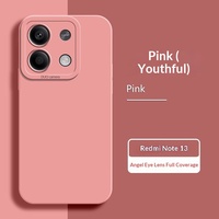 Coque de téléphone portable unisexe en silicone souple avec finition mate et protection 360° pour Redmi Note 13/ 12T/Redmi Note 11