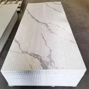 Usine chinoise Texture de marbre ignifuge haute brillance facile à nettoyer Panneau mural décoratif durable Matériau Panneau d'<span class=keywords><strong>imitation</strong></span> marbre - Product Image 2