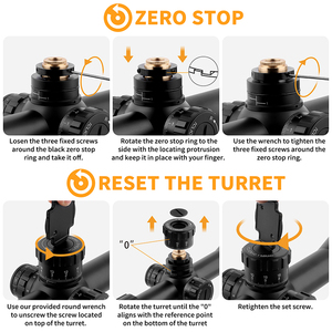 Focuhunter Zero dừng miras telescopicas <span class=keywords><strong>6</strong></span>-24x50e chiến thuật đốm phạm vi Sight ffp IP67 tầm xa phạm vi săn bắn - Product Image 6