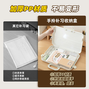 Sd Lp Exam Paper Storage Bag A4 Large Capacity Document Organizer For Students School Use - Product Image 5