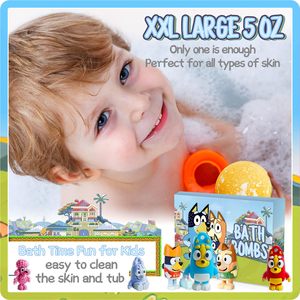 Bombas de Baño Redondas de Lujo para Niños con Sorpresa en <span class=keywords><strong>el</strong></span> Interior, Fórmula Orgánica, Aceites Esenciales Naturales, Paquete a Granel de 100g - Product Image 5