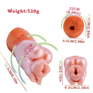GEEBA Masturbatore Maschile a Forma di Corgi, Massaggiatore Prostatico, Vagina Morbida e Stretta in Silicone, Giocattolo per Masturbazione all'Ingrosso - Product Image 2