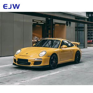 Pour Porsche Carrera <span class=keywords><strong>911</strong></span> <span class=keywords><strong>997</strong></span> Kit de carrosserie spécial voiture GT3 <span class=keywords><strong>Type</strong></span> fibre de carbone FRP jupe latérale becquet pare-chocs avant et arrière - Product Image 2