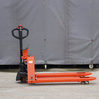 Chariot à palettes manuel CDD15 de 1,5 tonne - Certifié CE - Garantie 1 an - Chariot élévateur industriel tout-terrain pour entrepôt