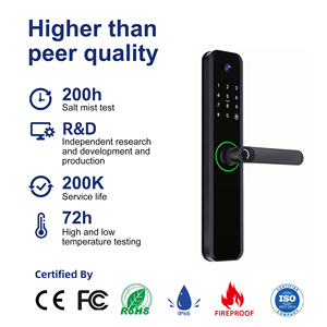 Cerradura de Puerta Inteligente Liliwise Personalizada al por Mayor, Cerradura Digital sin Llave Tuya Ttlock, Impermeable, con Cámara - Product Image 5