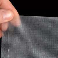 Pochette sous vide transparente thermoscellée Pa Pe imprimée sur mesure sac d'emballage sous vide lisse pour aliments congelés pour viande fraîche