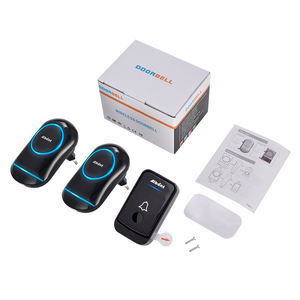 لاسلكية تعمل الجرس 200m لا سلك زر ضغط الجرس الحركية تصميم - Product Image 5