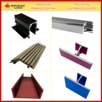 Profils en aluminium pour pales de turbine éolienne à axe vertical, accessoires de conception de pales pour éoliennes verticales