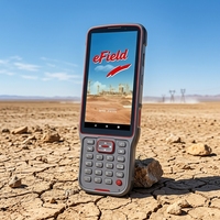 Alat Pengumpul Data EFIX FC2 Khusus Pengukuran Lapangan, Terminal Genggam Survei Industri 5.5'' Berbasis Android 10