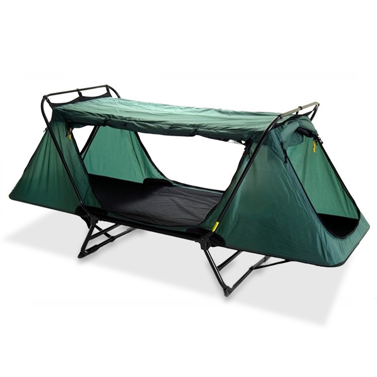 Outdoor-Campingzelt Klappbares Feldbett Bodenfreies Zelt für Eine oder Zwei Personen Dschungelzelt-Feldbett Regen- und Insektenschutz| Alibaba.com