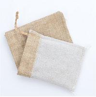 Sacs à cordon personnalisés en coton biologique et jute, petits sacs cadeaux à paillettes pour artisanat, prix raisonnable, recyclables, sérigraphiés