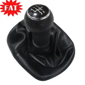 Gear Shift Knob 5 speed Stick Boot Replacement Accessories For Volkswagen VW CADDY II 2 MK2 2004-2009 TOURAN 2003-2010
