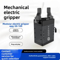 Bras de robot collaboratif industriel de type fin, intégré avec commande de servo-moteur et griffes parallèles, paramètres réglables