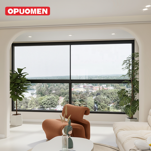 หน้าต่าง<span class=keywords><strong>บาน</strong></span><span class=keywords><strong>เลื่อน</strong></span>อลูมิเนียม<span class=keywords><strong>สำเร็จรูป</strong></span>ดีไซน์ทันสมัย OPUOMEN รุ่น AW-TS129 แบบแนวนอน พร้อมฉนวนกันความร้อน สำหรับห้องนอน/ห้องน้ำ - Product Image 1