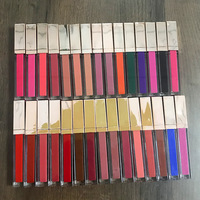 Vente en gros de gloss à lèvres, cosmétiques minéraux véganes, marque privée, rouge à lèvres liquide pigmenté imperméable, gloss à lèvres personnalisé