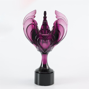 Jadevertu Liuli Nuevo diseño Angel Award Heart Trophy Aniversario Celebración Premio <span class=keywords><strong>Centenario</strong></span> Trofeo - Product Image 1