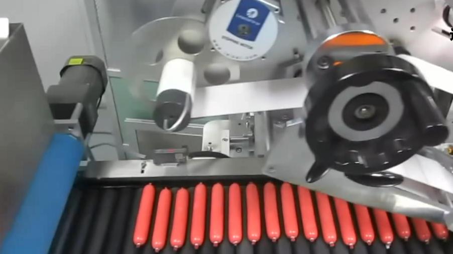 Китайская фабрика круглая бутылка горизонтальная машина для маркировки колбасы