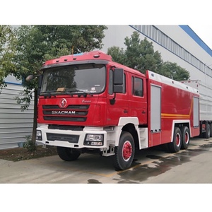 Camion de pompiers tout-terrain Shacman 6X4 12000L à eau, mousse et poudre sèche, pour la lutte contre les incendies forestiers, directement de l'usine - Product Image 2