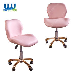 Tabourets de salon de coiffure Unirelax Chariot de beauté Chaise de barbier à cils réglable avec lumière de <span class=keywords><strong>lune</strong></span> avec roue - Product Image 2