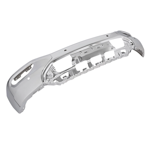 <strong>Chrome</strong> Front Bumper Cover Face <strong>Bar</strong> W/Sensor Holes for GMC Sierra 1500 2016-2018 - Product Image 3