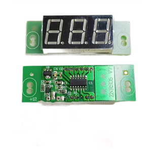 Biến tần đo lường tính toán dụng cụ kỹ thuật số điện tử hiển thị kỹ thuật số DC tần số mét Headband khung DC Vôn kế - Product Image 2