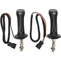 Manette de commande en alliage d'aluminium noir HongWang de haute qualité, levier de commande de valve, pièce de rechange pour mini-excavatrice