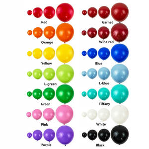 ลูกโป่งยางพาราสีสันสดใส12นิ้วสำหรับตกแต่งงานปาร์ตี้คริสต์มาสงานวันเกิดวันฮาโลวีน - Product Image 3