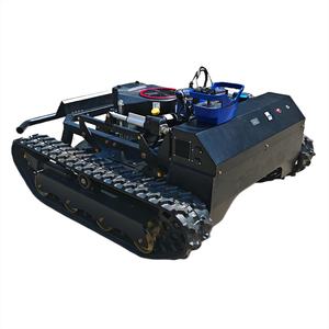 เครื่องตัดหญ้าควบคุมระยะไกลรุ่นขายดีที่สุดของจีน Tank764-90A หุ่นยนต์ตัดหญ้าไร้สายขนาดใหญ่ ได้รับมาตรฐาน CE และ EPA - Product Image 4