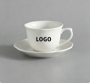 <span class=keywords><strong>Tazas</strong></span> y Platillos <span class=keywords><strong>de</strong></span> Porcelana Blanca <span class=keywords><strong>de</strong></span> Cerámica <span class=keywords><strong>de</strong></span> 200 ml con Logotipo Personalizado al por Mayor en China, <span class=keywords><strong>Tazas</strong></span> <span class=keywords><strong>de</strong></span> Café y Té <span class=keywords><strong>Baratas</strong></span> con Forma <span class=keywords><strong>de</strong></span> Flor para Sublimación - Product Image 4