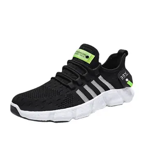 Summer Breathable Mesh Running Shoes Non-Slip Thick-Soled Sports Shoes Slow Walking Wind Men's Casual Shoes