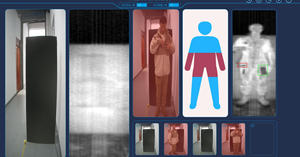 Yüksek kalite düşük fiyat tam vücut tarayıcı <span class=keywords><strong>Metal</strong></span> dedektörü güvenlik terabody vücut güvenlik muayene cihazı - Product Image 3