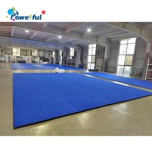 Tapis de gymnastique en <span class=keywords><strong>mousse</strong></span>, tapis de tumbling, piste d'air gonflable, <span class=keywords><strong>matelas</strong></span> d'atterrissage pour gymnastique - Product Image 1