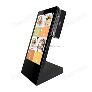 15.6 Inch Bảng Top Màn Hình Cảm Ứng LCD Media Player Quảng Cáo Hiển Thị Android <span class=keywords><strong>Tablet</strong></span> Kiosk Đứng Countertop Kỹ Thuật Số Biển - Product Image 1
